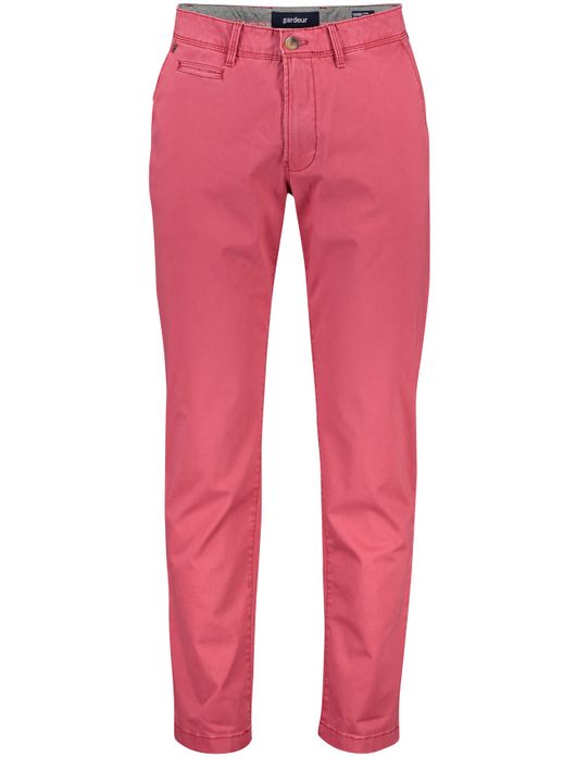 Gardeur Benny Modern fit roze chino