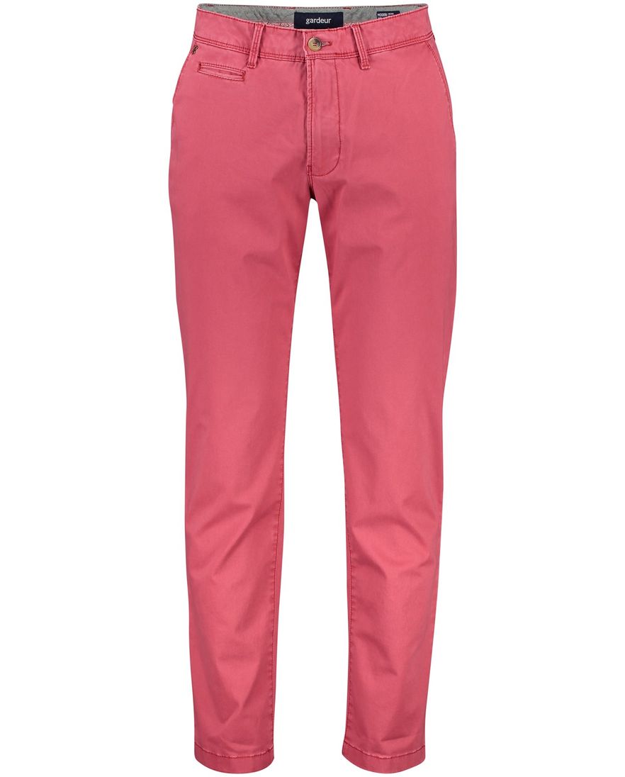 Gardeur Benny Modern fit roze chino