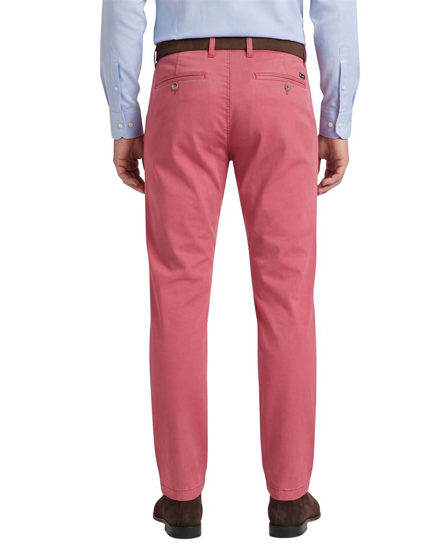 Gardeur Benny Modern fit roze chino