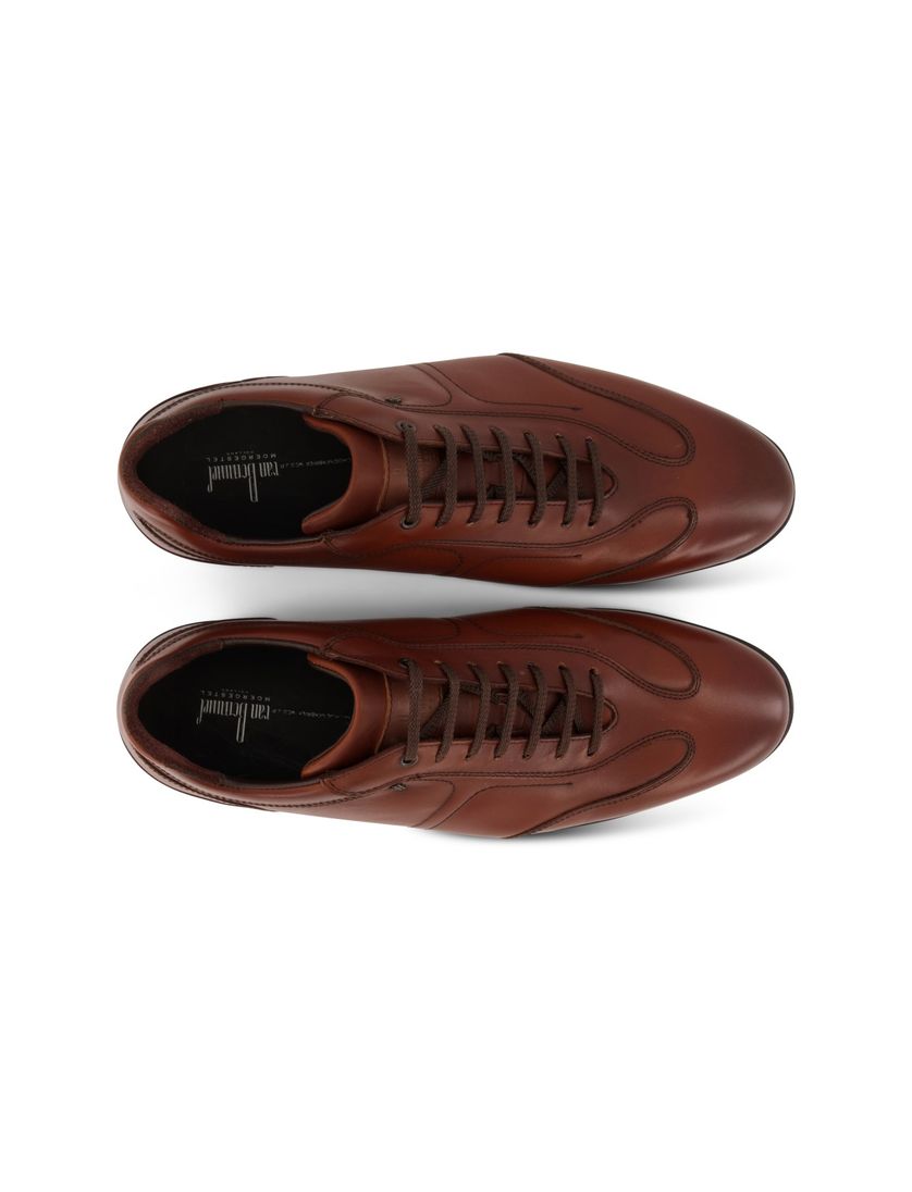 Bruine Floris van Bommel sneakers leer