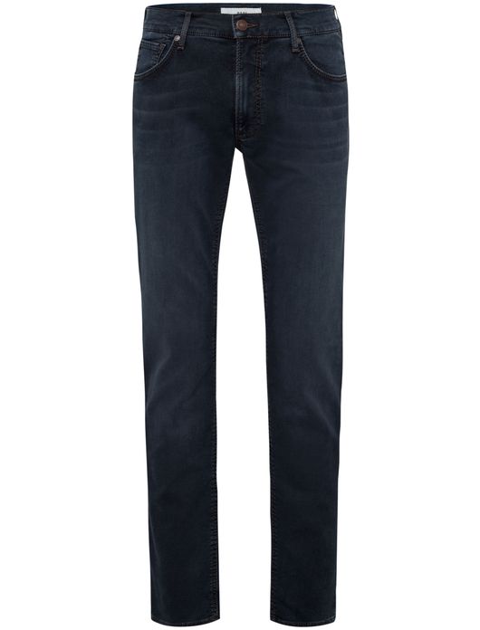 jeans Brax donkerblauw effen katoen