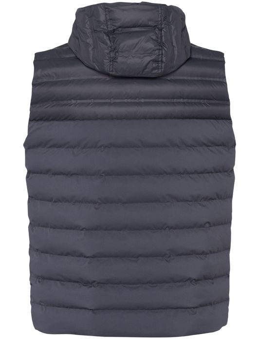 bodywarmer Brax grijs normale fit effen rits