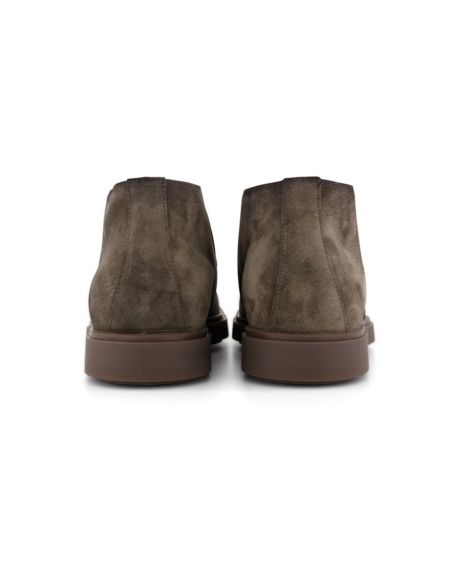 Leren schoenen Giorgio groen