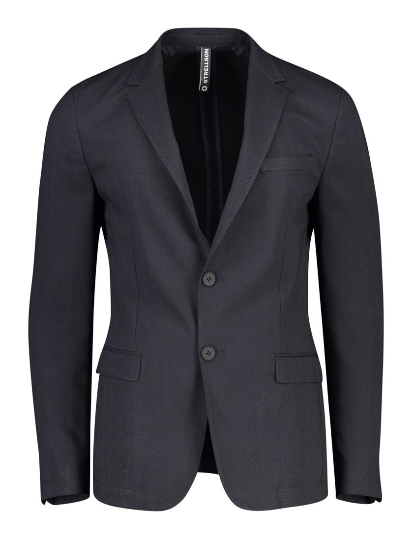 Strellson kostuum mix en match slim fit donkerblauw colbert