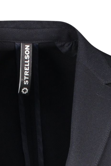 Strellson kostuum mix en match donkerblauw geprint