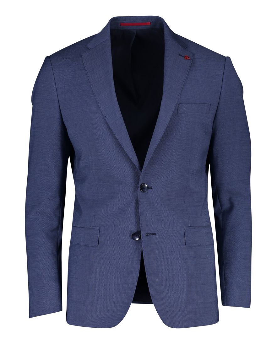 Roy Robson colbert blauw viscose Mix & Match