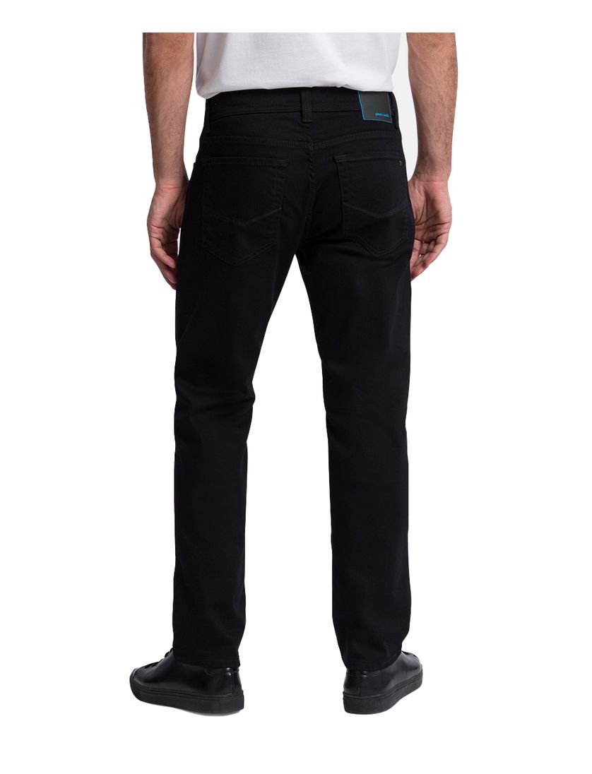 Pierre Cardin Future Flex Tapered Fit zwart 5-pocket
