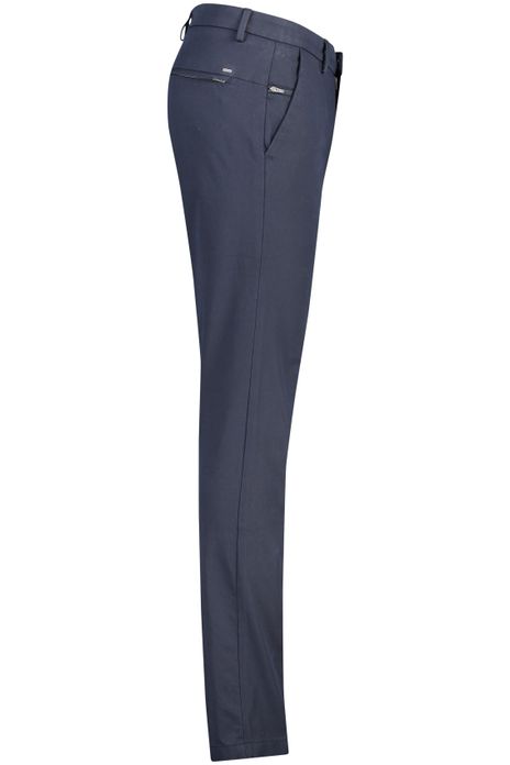 jeans Vanguard donkerblauw effen katoen