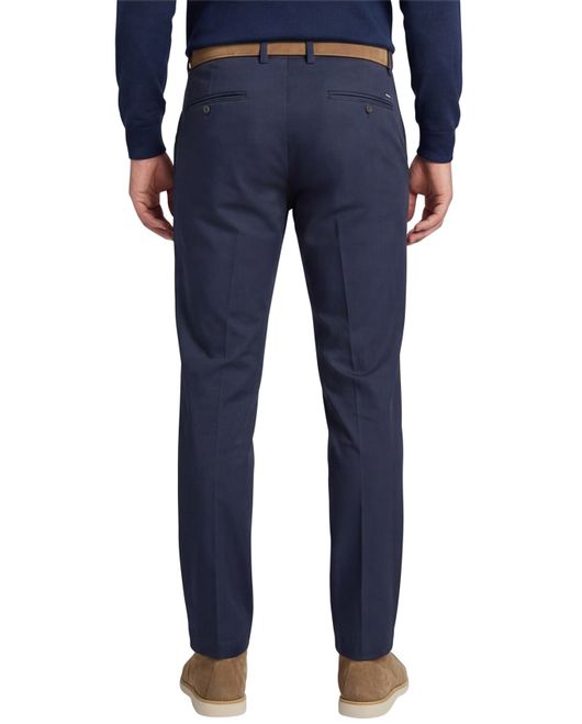 jeans Vanguard donkerblauw effen katoen