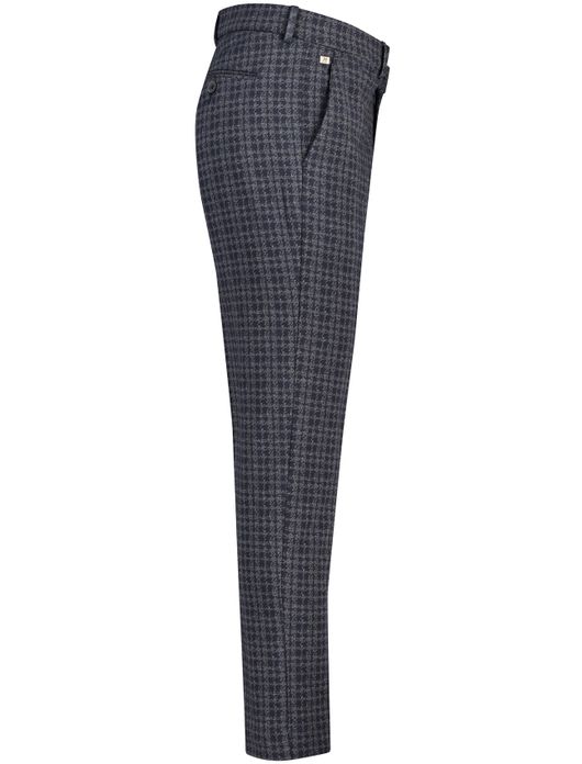 katoenen broek Vanguard grijs geruit katoen