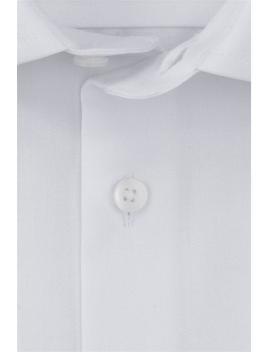 business overhemd Olymp Luxor Modern Fit wit effen katoen normale fit