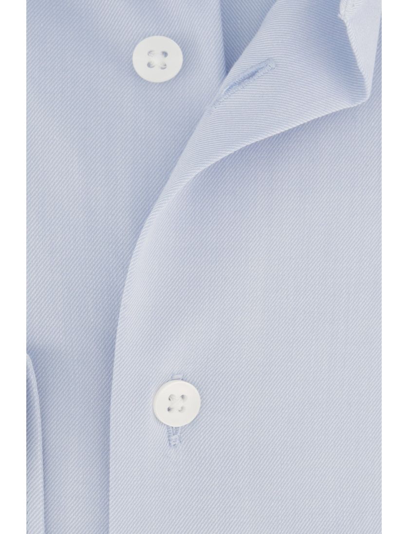 Olymp business overhemd lichtblauw semi-wide spread boord