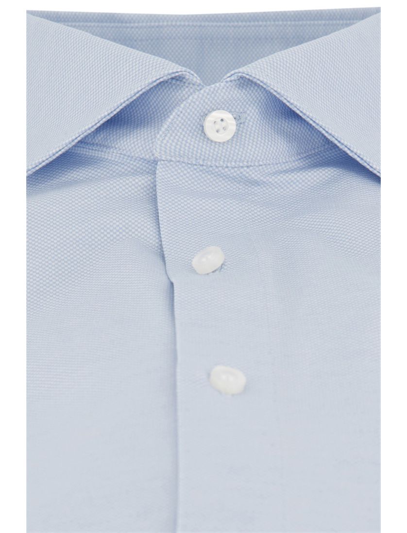 Olymp Luxor body fit overhemd lichtblauw katoen extra slanke fit