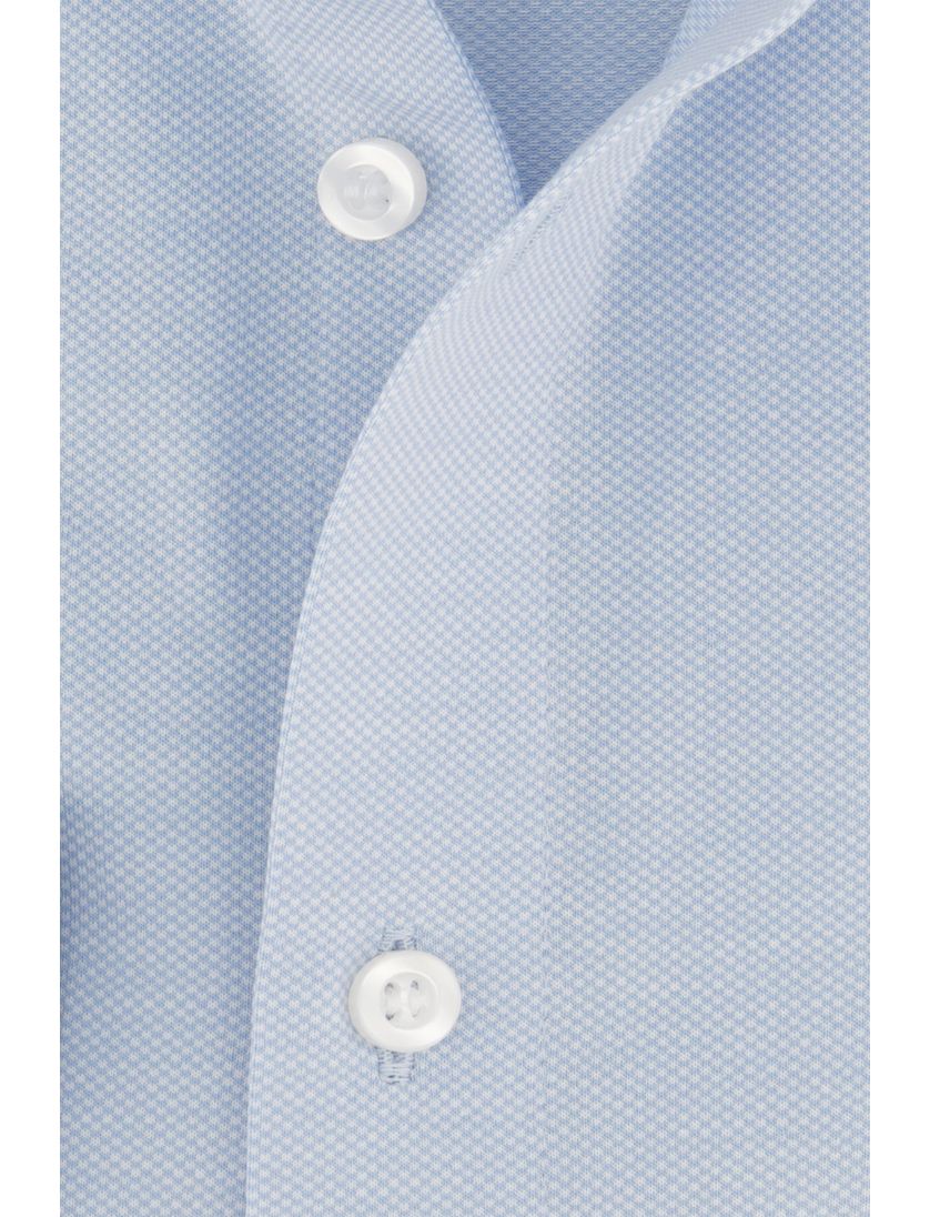 Olymp Luxor body fit overhemd lichtblauw katoen extra slanke fit