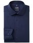 Business overhemd Luxor Olymp Modern Fit donkerblauw effen katoen normale fit
