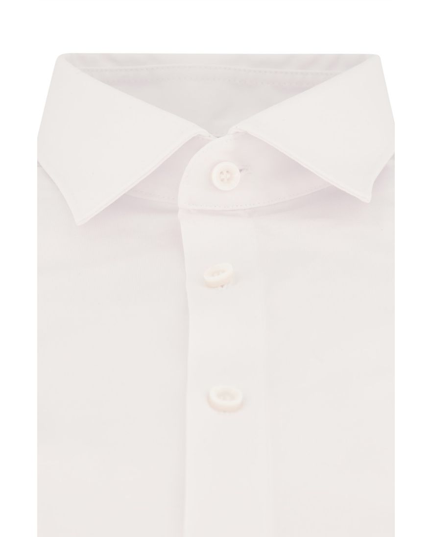 Olymp overhemd mouwlengte 7 No. 6 super slim fit wit effen katoen