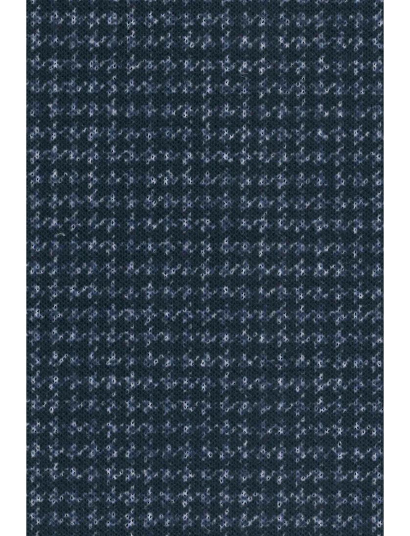 Carl Gross colbert normale fit donkerblauw geruit