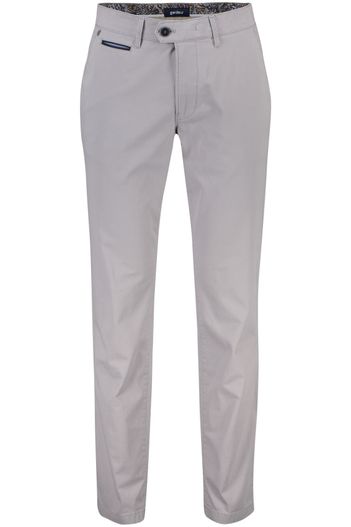 Gardeur Gardeur katoenen broek grijs effen katoen Benny