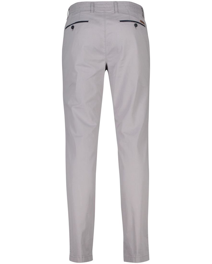 Gardeur katoenen broek Benny grijs effen katoen