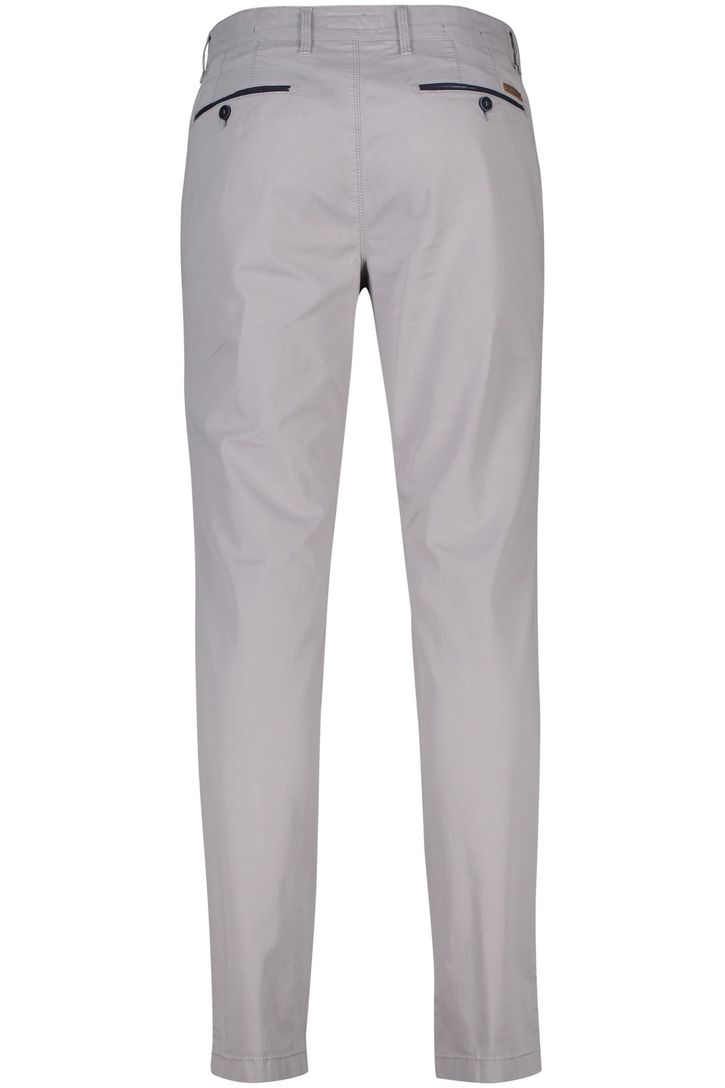 Gardeur katoenen broek grijs effen katoen Benny