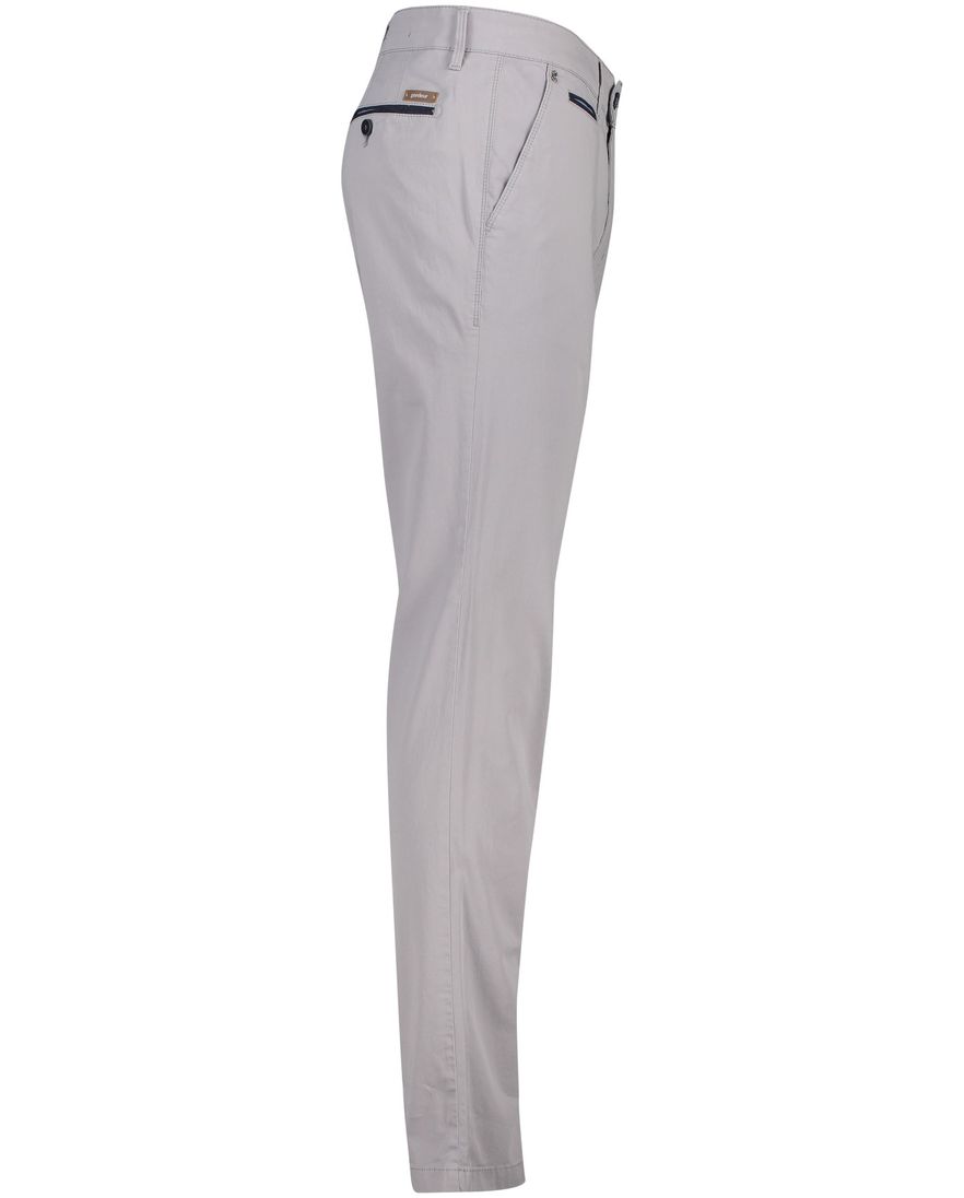 Gardeur katoenen broek Benny grijs effen katoen