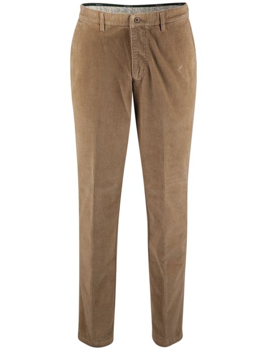 M.E.N.S chino bruin effen corduroy