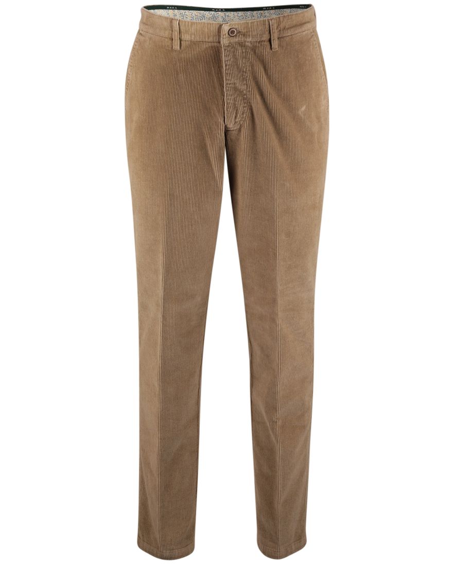 M.E.N.S chino bruin effen corduroy