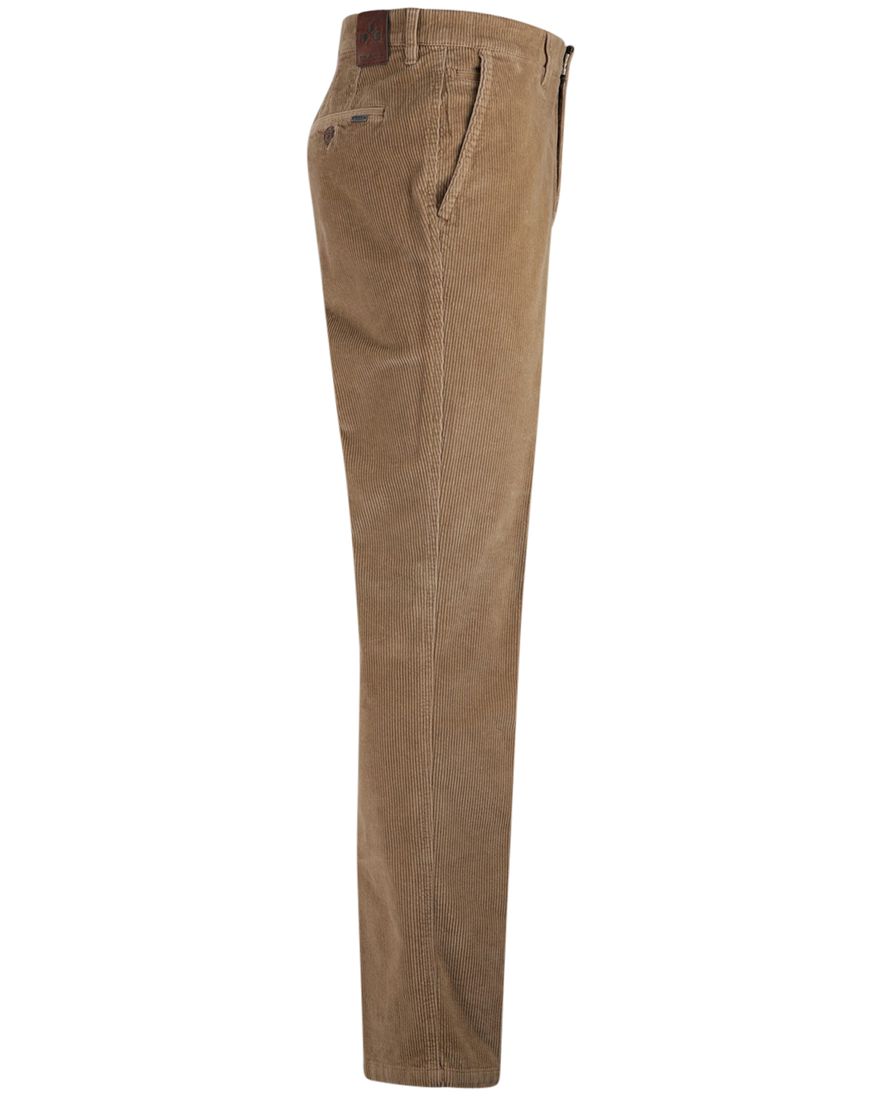 M.E.N.S chino bruin effen corduroy