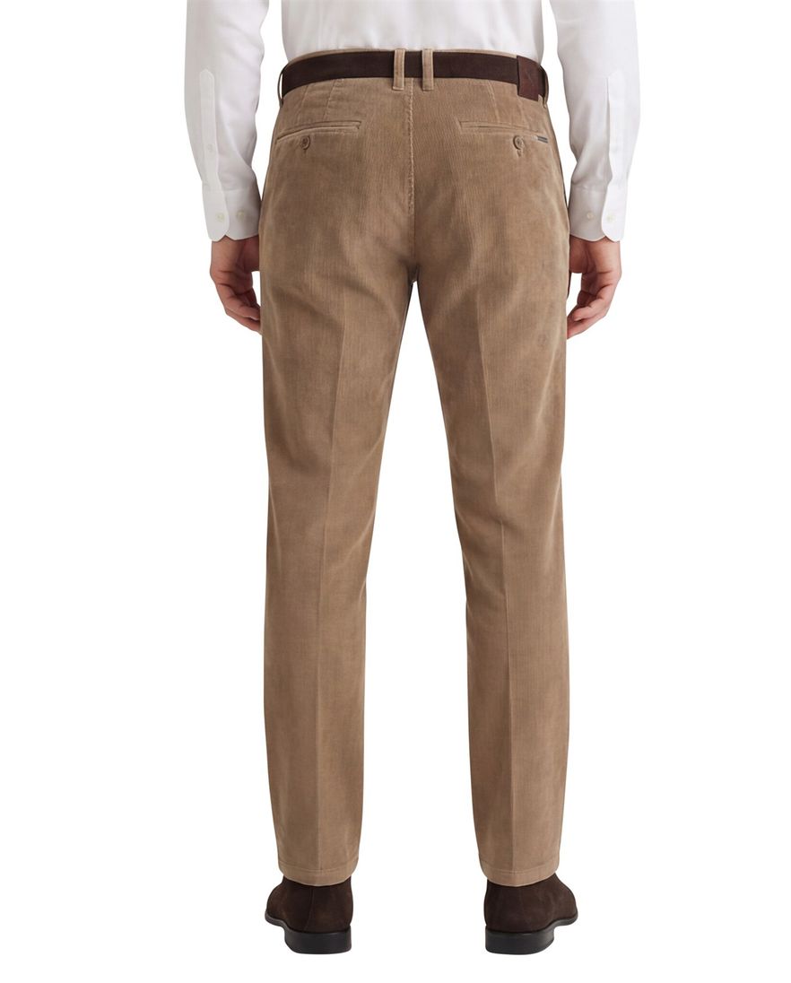 M.E.N.S chino bruin effen corduroy