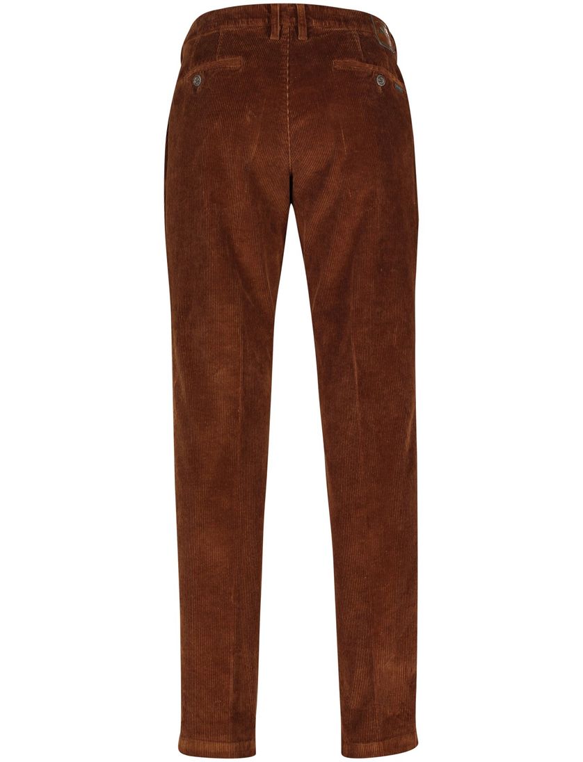 katoenen broek M.E.N.S. Madison bruin