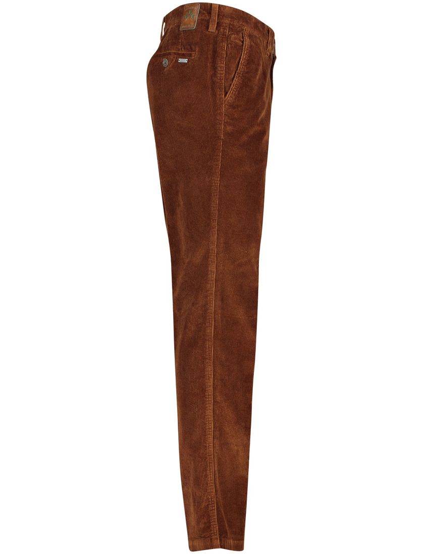 katoenen broek M.E.N.S. Madison bruin