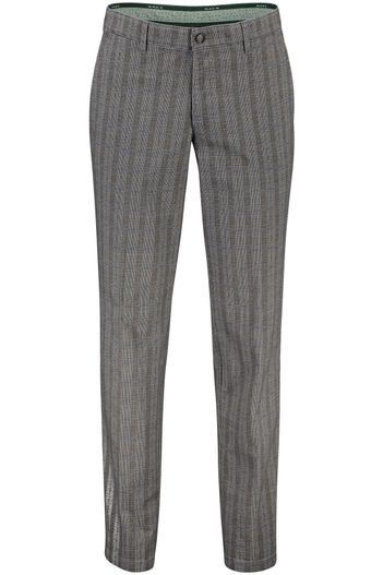 M.E.N.S. Katoenen M.E.N.S. katoenen broek bruin geruit