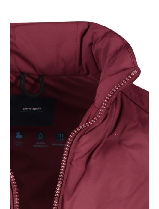 Pierre Cardin tussenjas effen rood