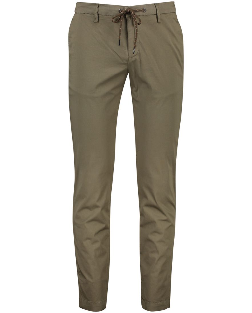 Alberto broek bruin jump slim fit chino
