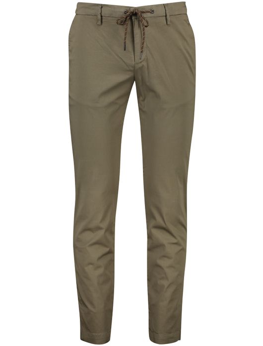 Alberto broek donker groen jump slim fit chino