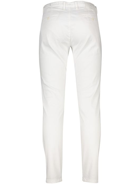 Alberto broek wit rob slim fit chino
