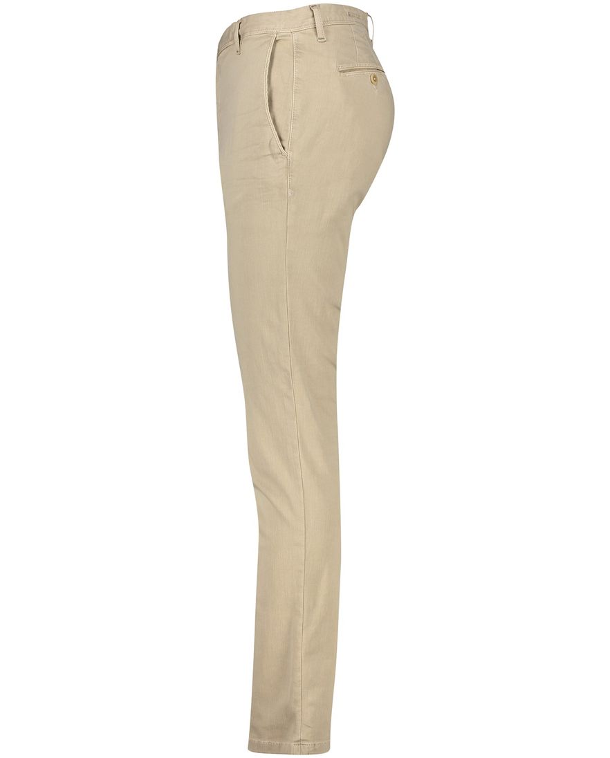 Alberto broek beige rob slim fit chino