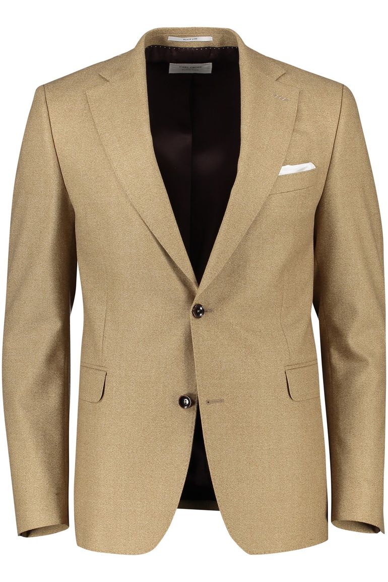 colbert Carl Gross merinowol normale fit beige effen