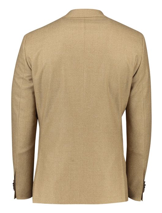 colbert Carl Gross merinowol normale fit beige effen