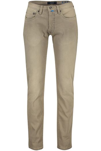 Pierre Cardin jeans Pierre Cardin beige effen katoen
