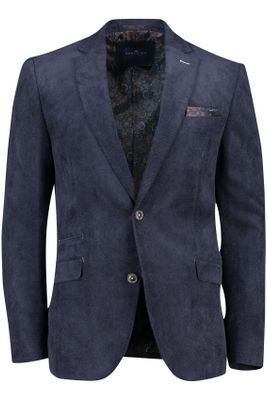 Portofino colbert Portofino normale fit donkerblauw effen