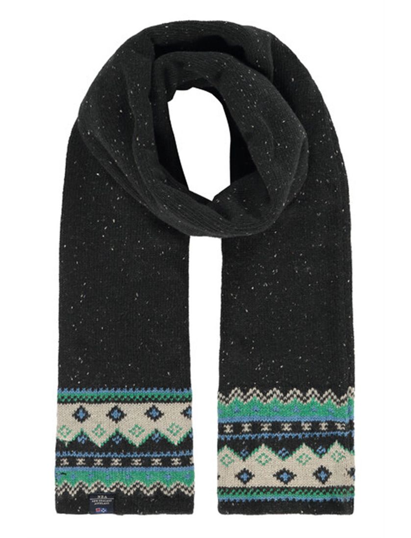 New Zealand sjaal geprint katoen en wol