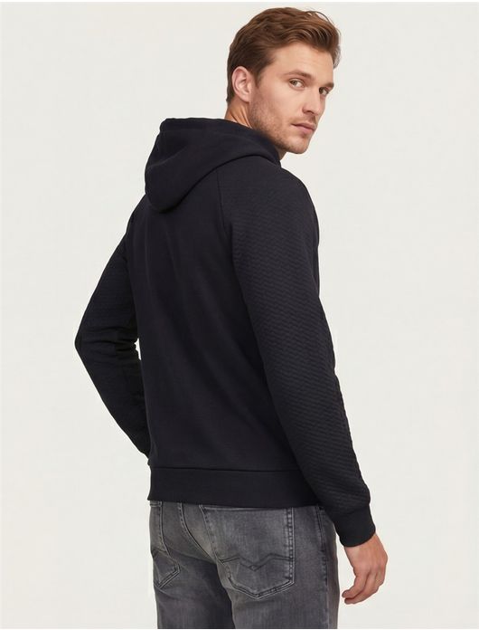 sweater Jack & Jones zwart effen katoen Plus Size