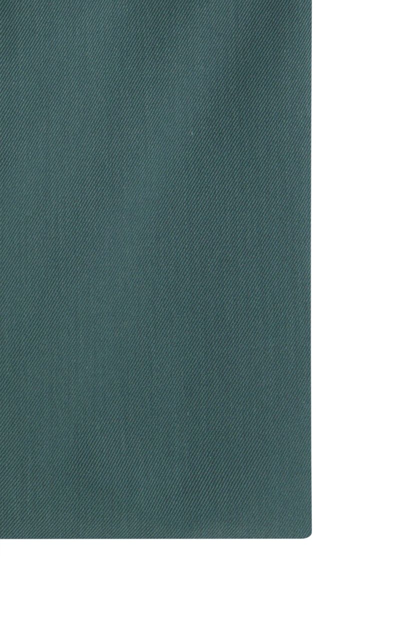 Eterna business overhemd Modern Fit groen effen katoen normale fit