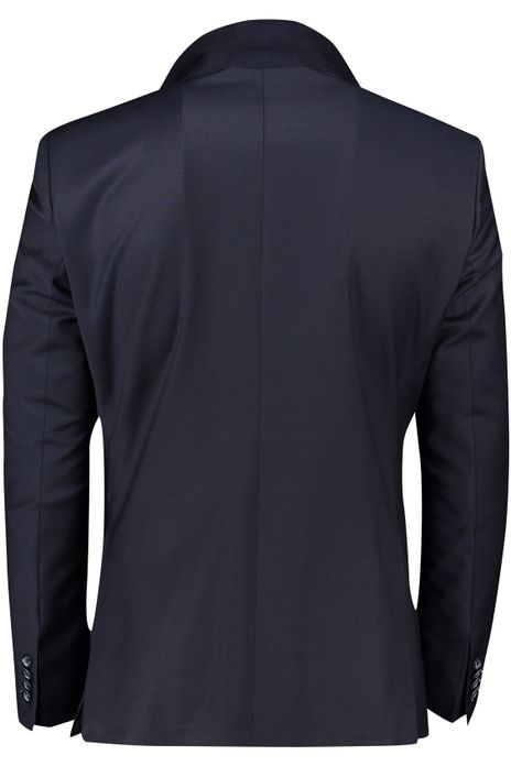 Roy Robson colbert mix en match donkerblauw katoen