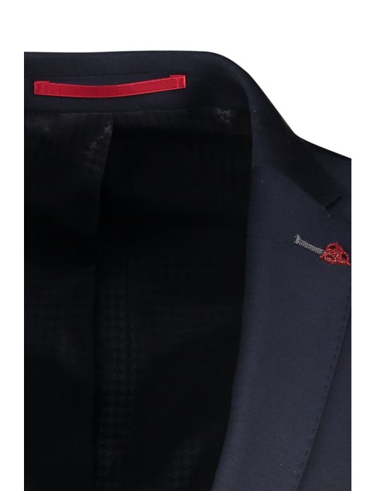 Roy Robson colbert mix en match DAR donkerblauw