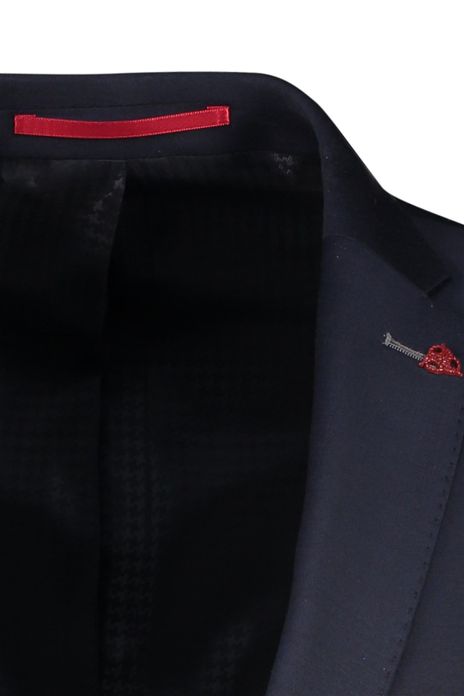 Roy Robson colbert mix en match donkerblauw katoen