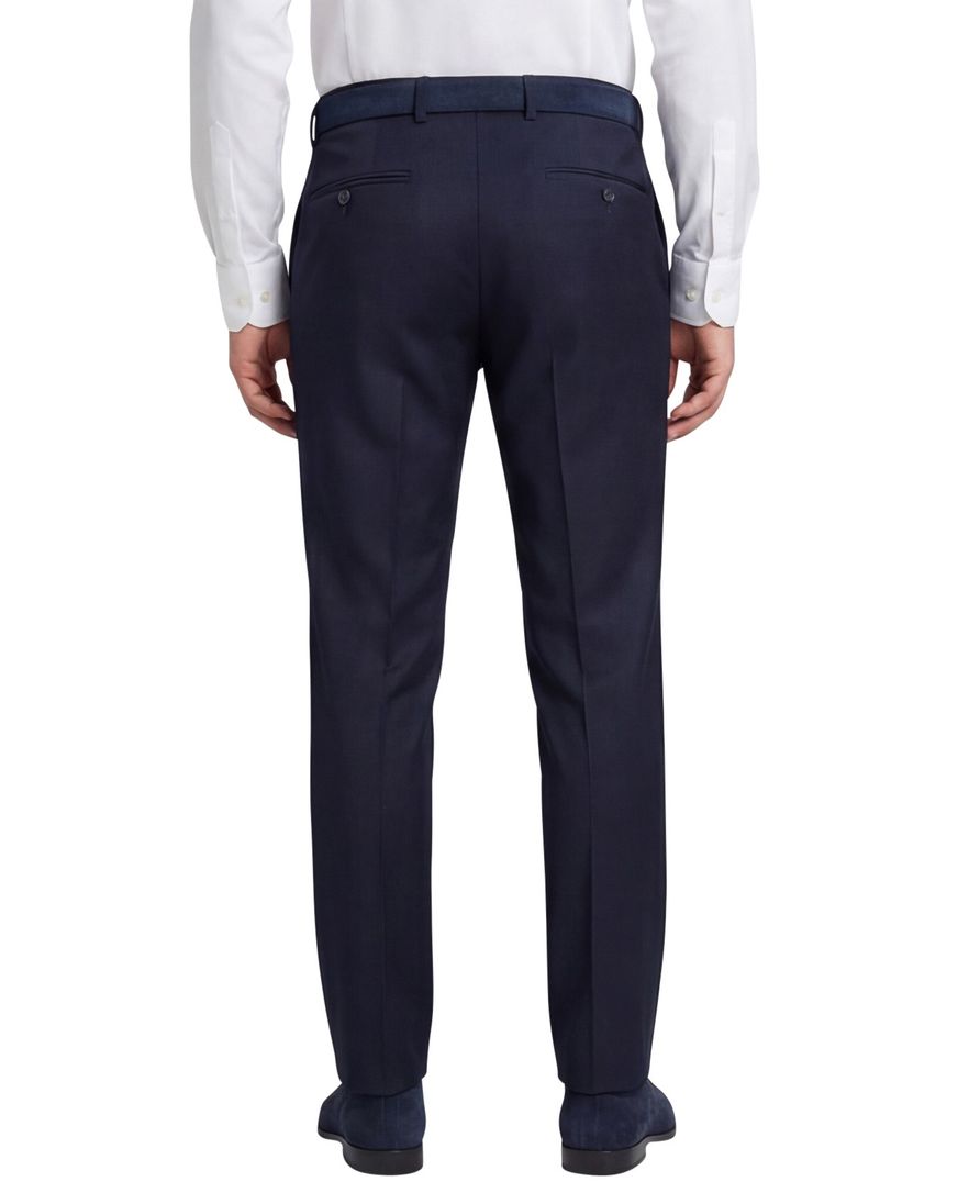 Roy Robson Pantalon mix en match katoen donkerblauw