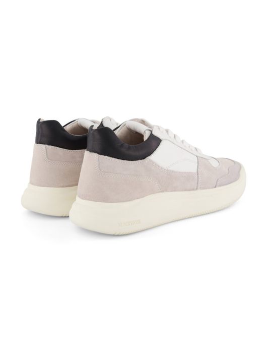 sneakers Blackstone effen leer beige