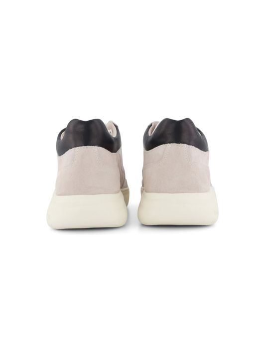 sneakers Blackstone effen leer beige